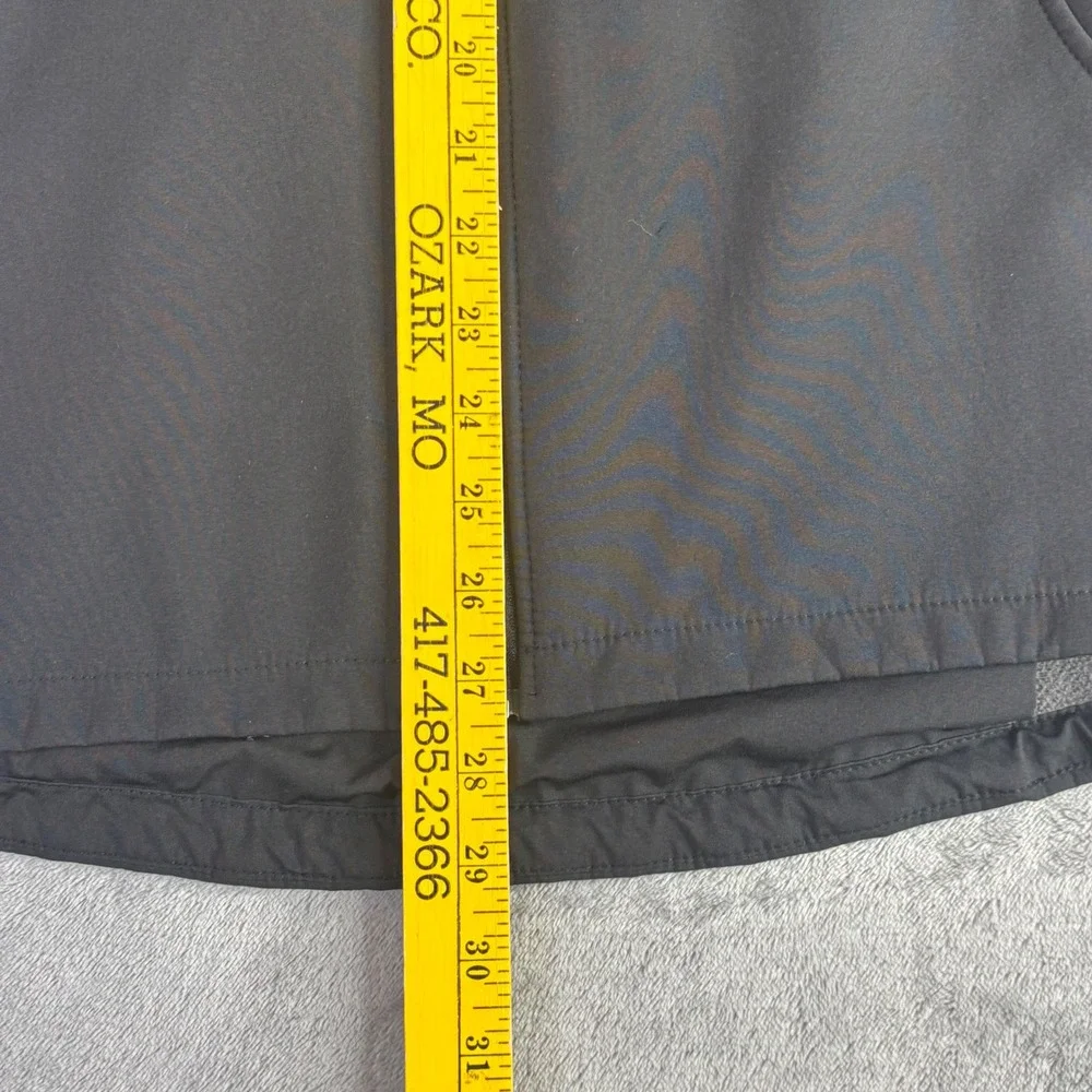 Wantdo‎ Softshell Jacket Men XL Black Fleece Lined Full Zip Outdoor Hiking Coat